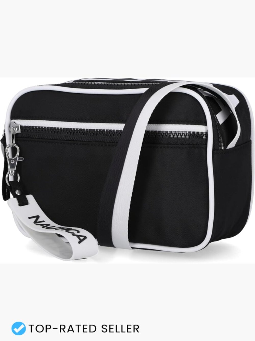Chic Camera Crossbody Bag Lightweight Nylon Adjustable Strap Travel Purse